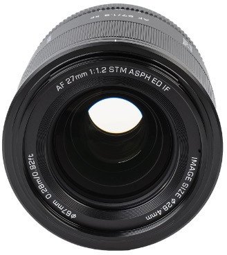 Objektiv kamerë Viltrox 27mm F1.2, APS-C, auto fokus, i zi