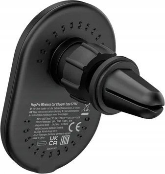 Karikues automjeti me valë Varta Mag Pro, për smartphone, magnetik, i zi