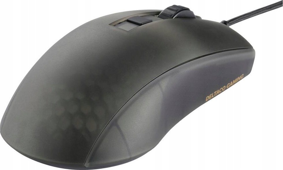 Maus gaming Deltaco Gaming DM310, 6200 DPI, 6 butona, i zi transparent