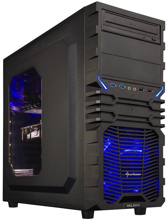 Shfaq detaje për Shtëpizë HAL3000 Master Gamer, Intel Core i5 8400, DDR4 16GB, HDD 2TB/SSD 480GB, GTX 1060, zezë  Shtëpizë HAL3000 Master Gamer, Intel Core i5 8400, DDR4 16GB, HDD 2TB/SSD 480GB, GTX 1060, zezë