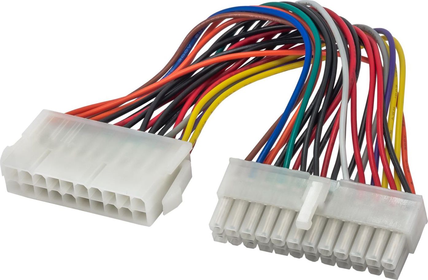 Akyga AK-CA-66 Адаптерски Кабел, 20-пински Машки на 24-пински Женски, 15 cm