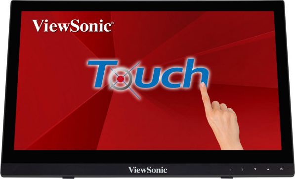 Монитор на допир ViewSonic TD1630-3, 15.6", HDMI VGA, црн