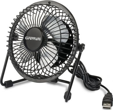 Ventilator tavoline G3 Ferrari Mini USB, 20 cm, trup metalik, super i qetë