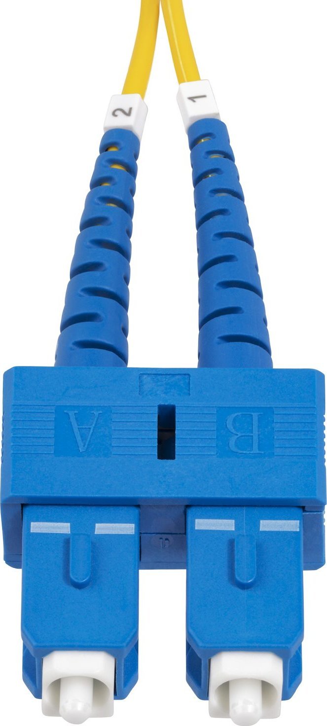 Kabëll fibër optike StarTech.com, 30m, SC në SC, OS2 Single Mode Duplex, i verdhë