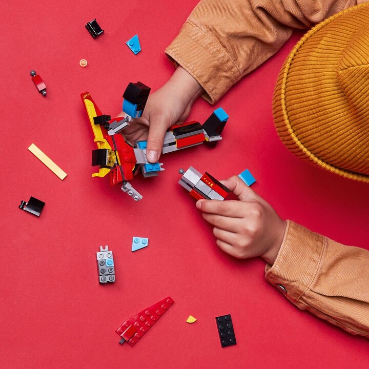 Set LEGO® Creator 3in1 31124 Super robot, 159 pjesë