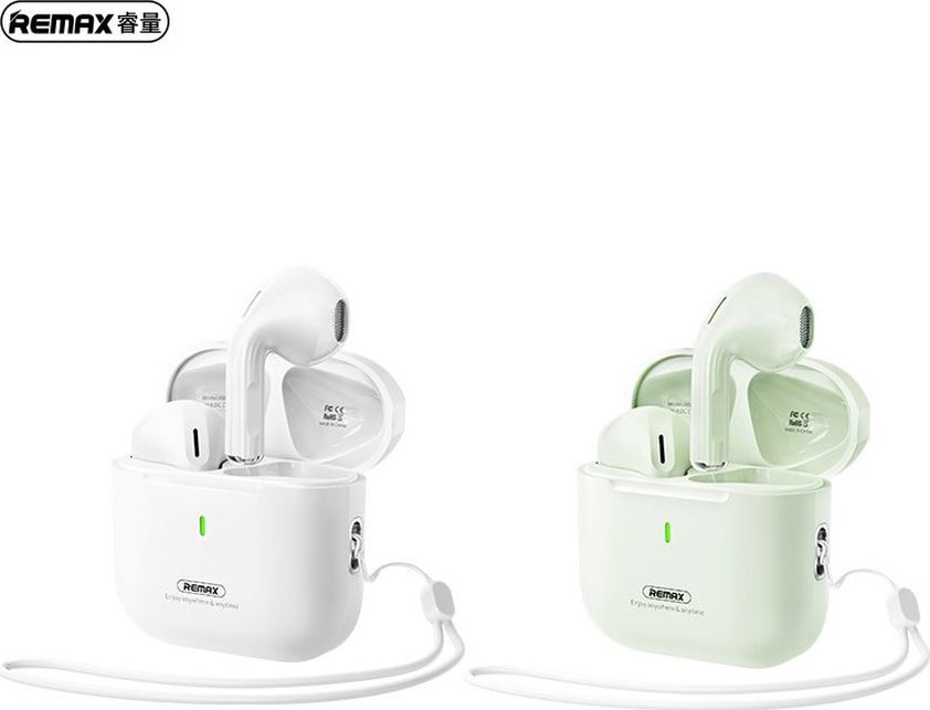 Kufje Bluetooth Remax TWS W27, Bluetooth 5.4, wireless, të bardha