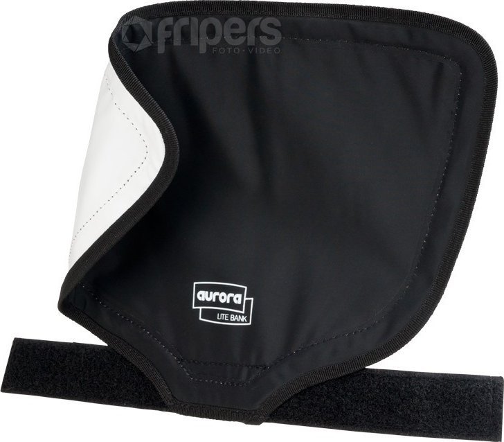 Дифузер за блиц aurora Portaflex Quick Bounce QBF-B, 20 x 27 cm, бел