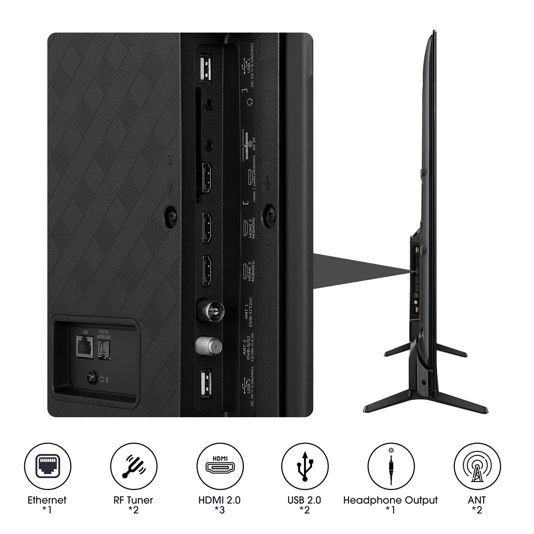 Televizor Hisense 75A6K, 75", 4K UHD, Smart, i zi