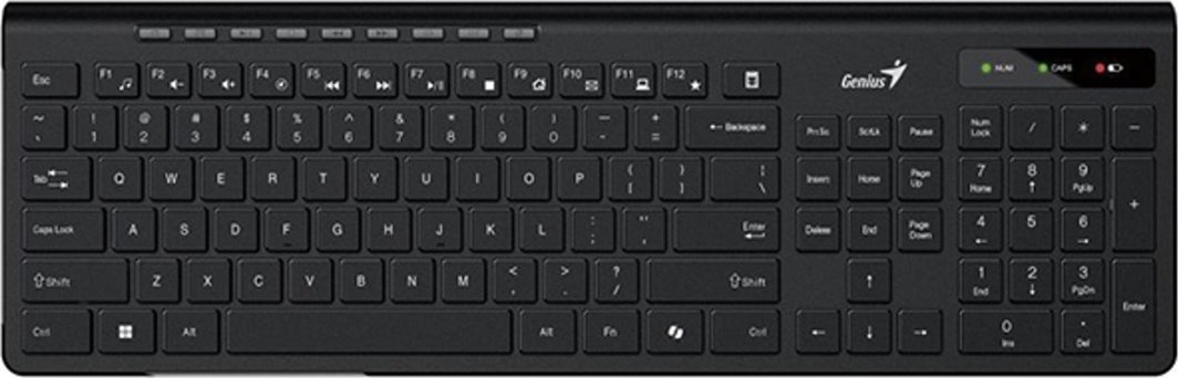 Безжична тастатура Genius Keyboard Genius Slimstar 7230 Copilot