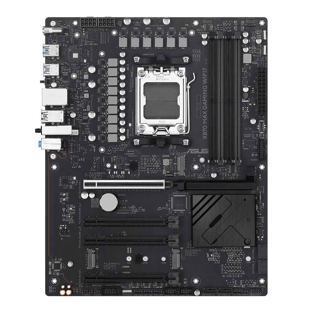 Pllakë amë ASUS X870 MAX WIFI7 AMD X870 AM5 ATX