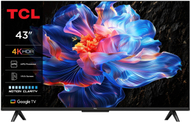 Телевизор TCL LED 43V6CX1, 43\", 4K Ултра HD, Смарт Google ТВ