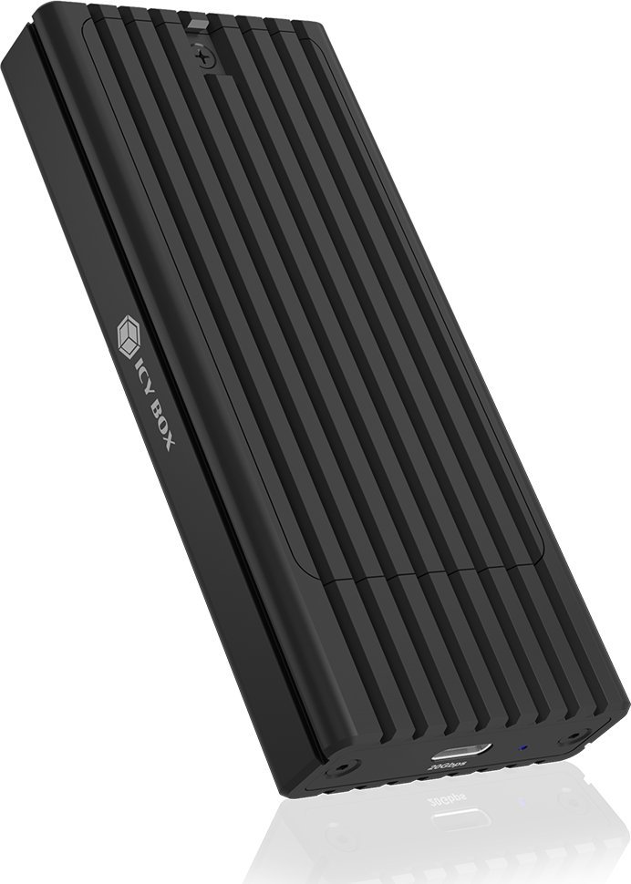 Надворешно куќиште за SSD ICY BOX IB-1917M-C32, M.2 NVMe, USB Type C, алуминиум