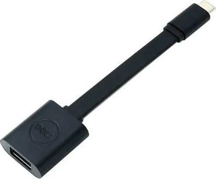 Kabllo adapter DELL USB C në USB A 3.0, 0.13 m, e zezë