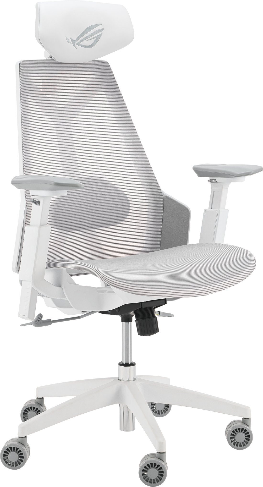 Karrige gaming ASUS ROG Destrier Ergo Core, ergonomike, e bardhë