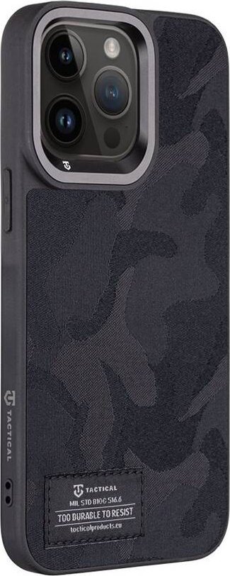 Заштитна маска Tactical Case за iPhone 14 Pro Max, против удари, црна