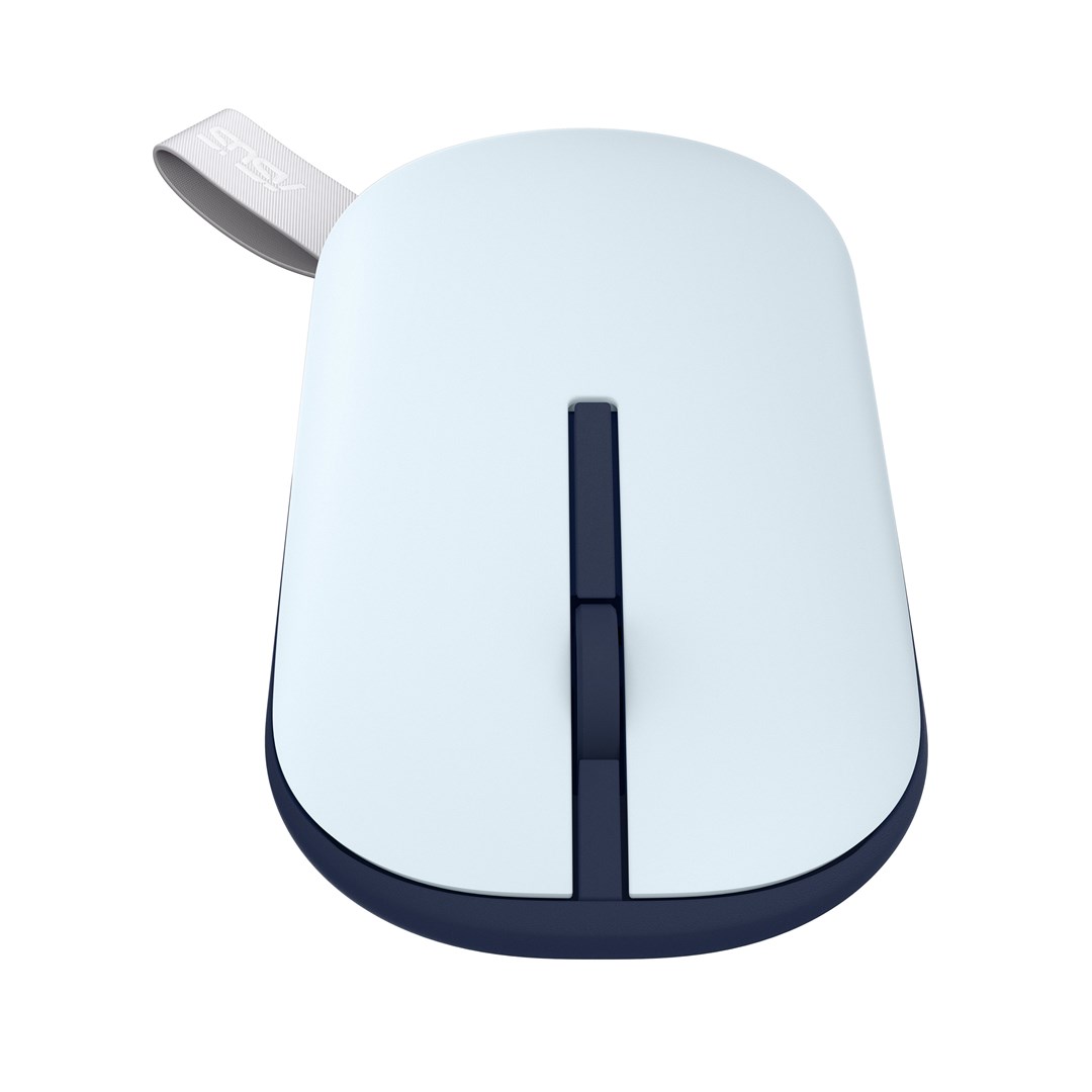 Maus ASUS MD100 Wireless, 1600 DPI, RF 2.4GHz + Bluetooth, rozë