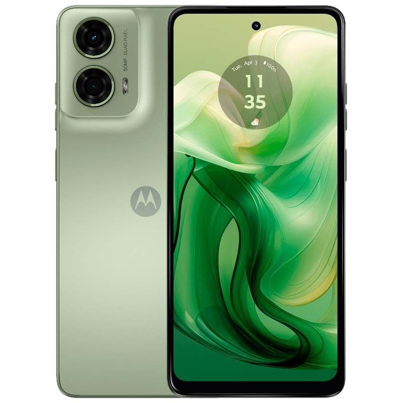 Celular Motorola Moto G24, 6.56", 8GB RAM, 128GB, Helio G85, i gjelbër Celular Motorola Moto G24, 6.56", 8GB RAM, 128GB, Helio G85, i gjelbër