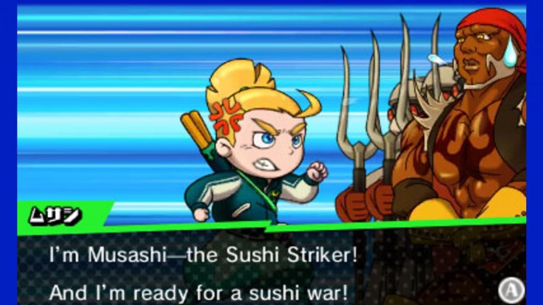 Видеоигра Sushi Striker: The Way of Sushido (Nintendo 3DS)