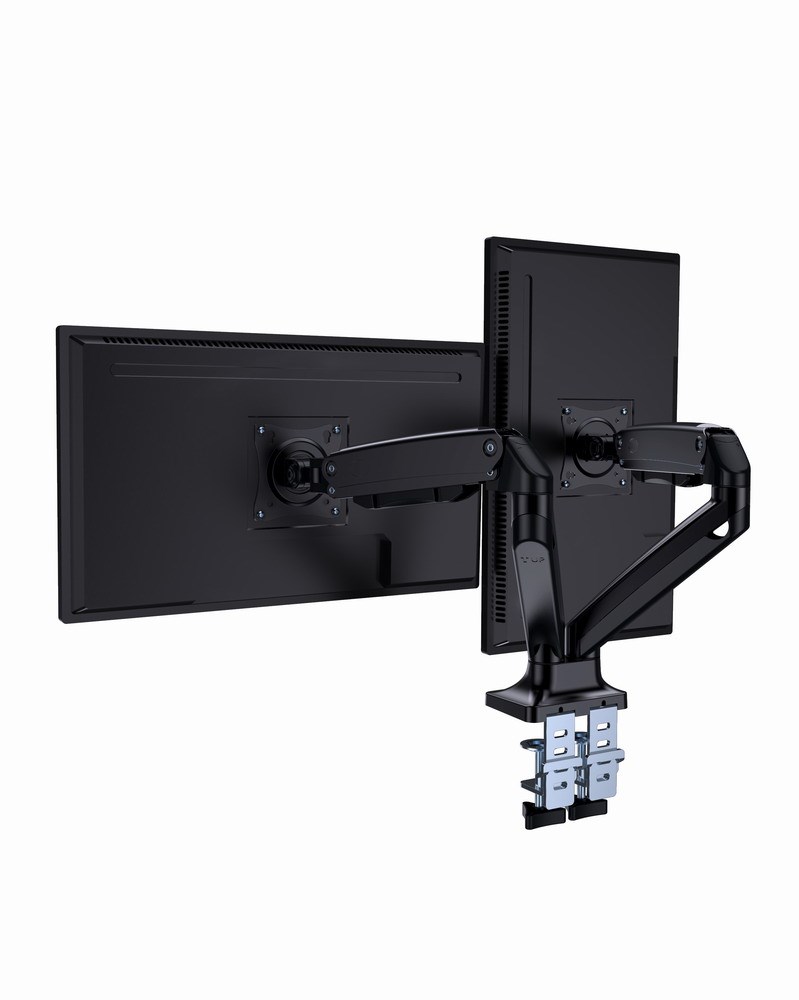 Mbajtëse tavoline për monitor Gembird MA-DA2-03, 17"-35", VESA 100x100, e zezë