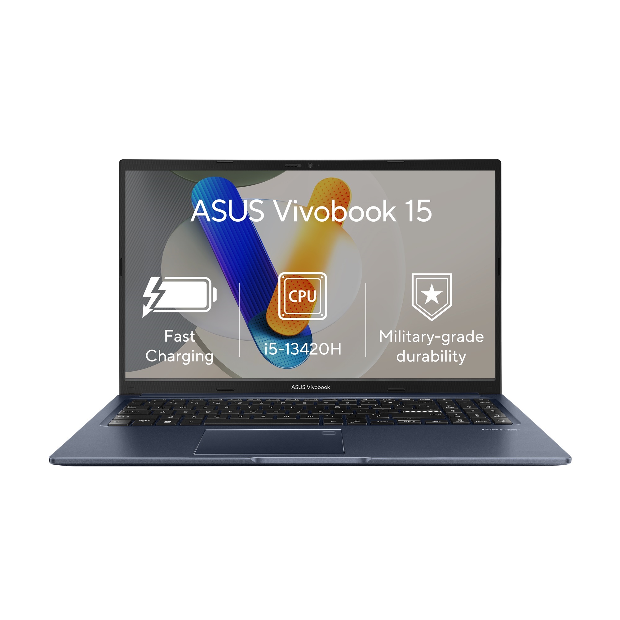 Laptop ASUS Vivobook 15 X1502VA-NJ879W, 15.6", Intel Core i5-13420H, 16GB RAM, 1TB SSD, i kaltër