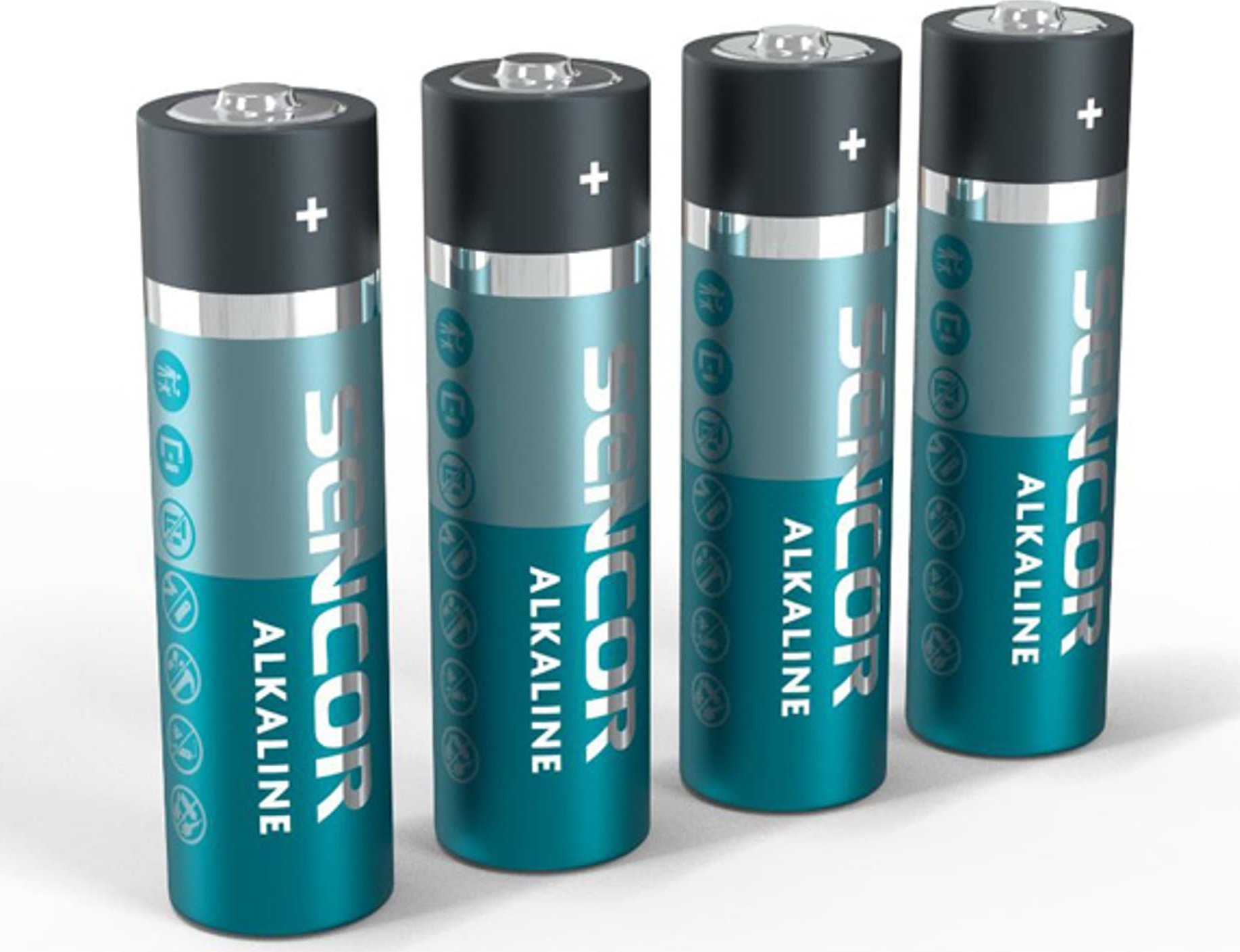 Bateri alkaline Sencor SBA LR6 AA, 1.5V, paketim 4 copë