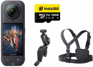 Kamerë aksion Insta360 X5, 5.7K 360°, WiFi Bluetooth, e zezë