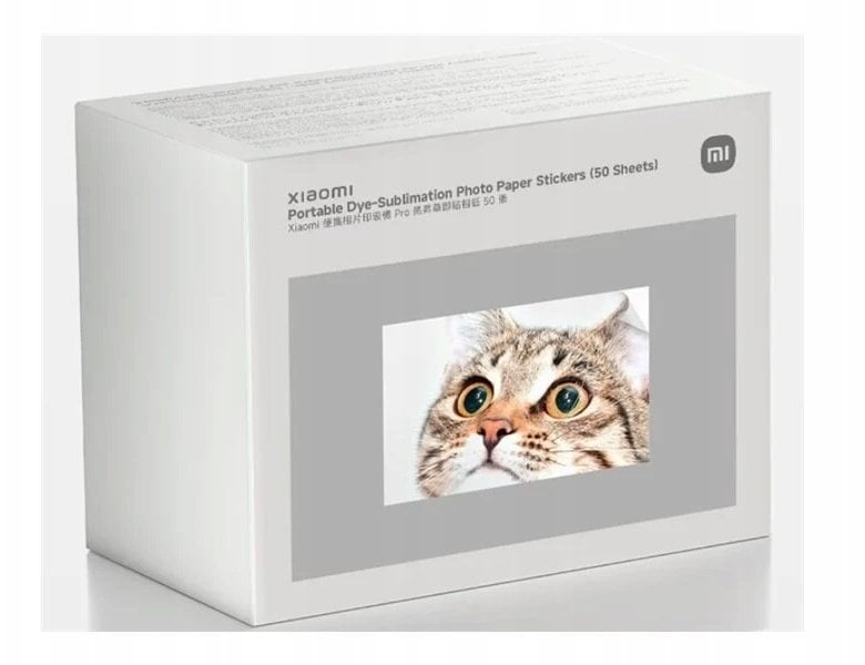 Самолеплива фотографска хартија Xiaomi, 6\", термичка сублимација, 50 листови