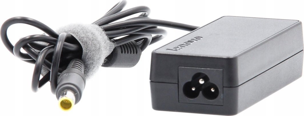 Adapter karikues Lenovo AC 65W, lidhje rrethore, i zi