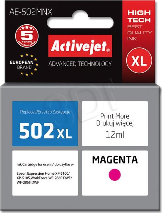 Ngjyrë për printer Activejet AE-502MNX, magenta