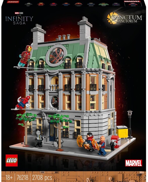 Set LEGO® Marvel 76218 Sanctum Sanctorum, 2708 pjesë