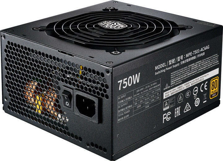 Burim energjie Cooler Master MWE 750 Gold-v2 - 750W
