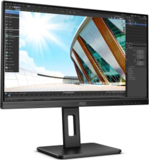 Monitor AOC 24P2Q, 23.8", 1920 x 1080, Full HD, 75 Hz, i zi