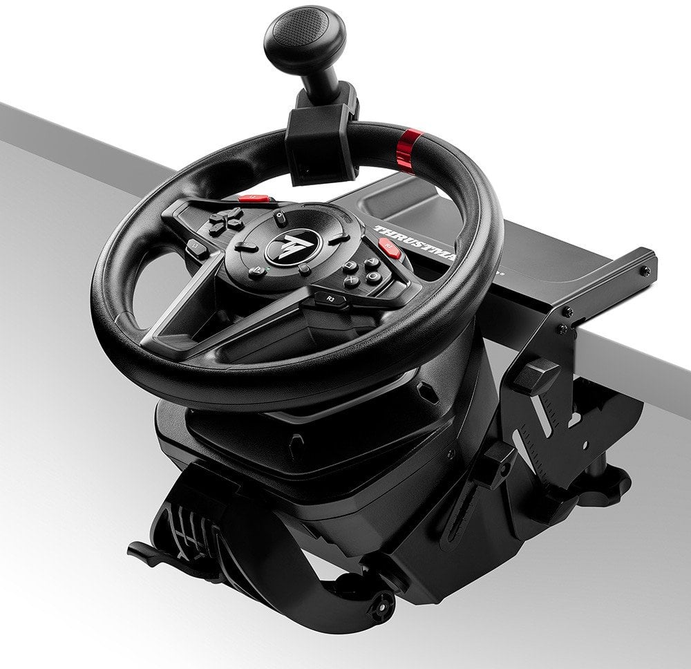 Set për simulim Thrustmaster T128 SimTask Pack, Force Feedback, për PS5 PS4 PC, i zi