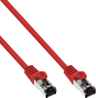 Kabllo rrjeti InLine Patch Cable Cat.8.1, S/FTP, 2m, e kuqe
