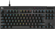 Tastierë gaming Logitech G PRO X TKL RAPID, mekanike, RGB, e zezë