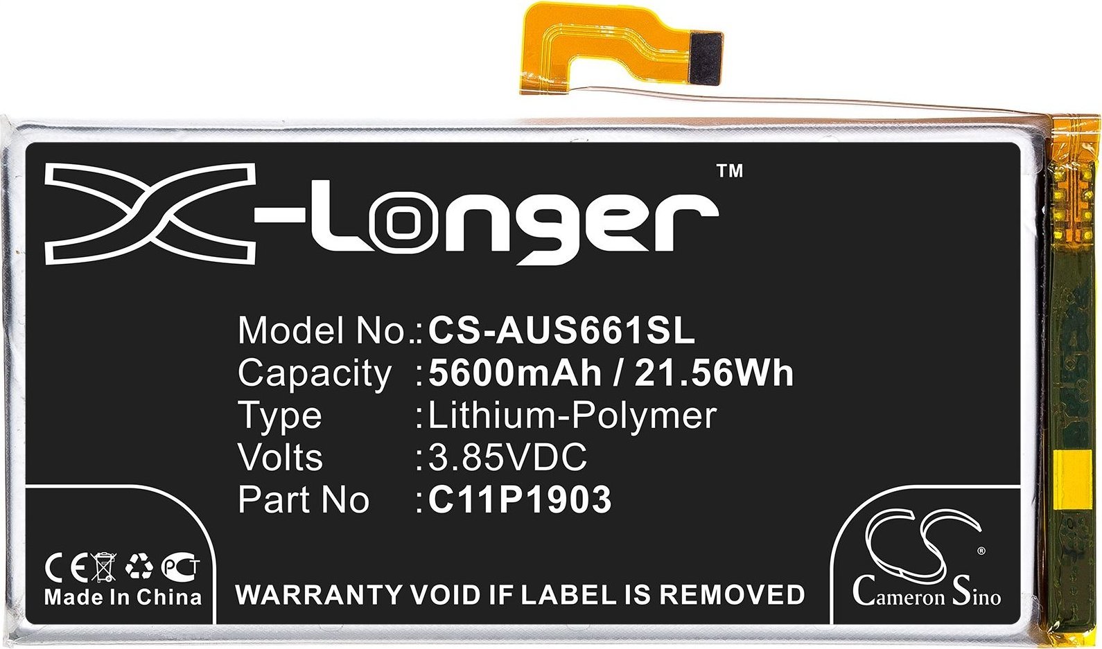 Bateri telefoni NoName për Asus ROG Phone 3, zëvendësuese, litium jon