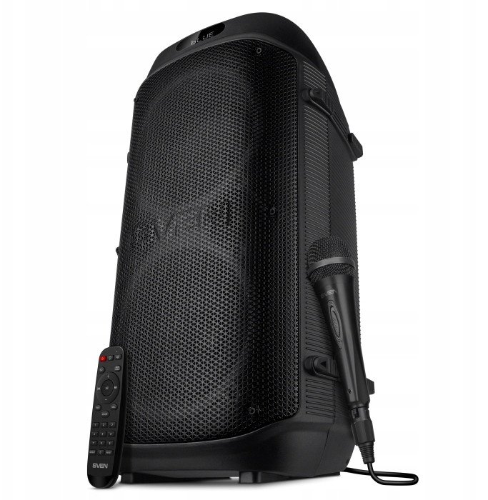 Пренослив звучник Sven PS-850, 100W, Bluetooth RGB TWS, црн
