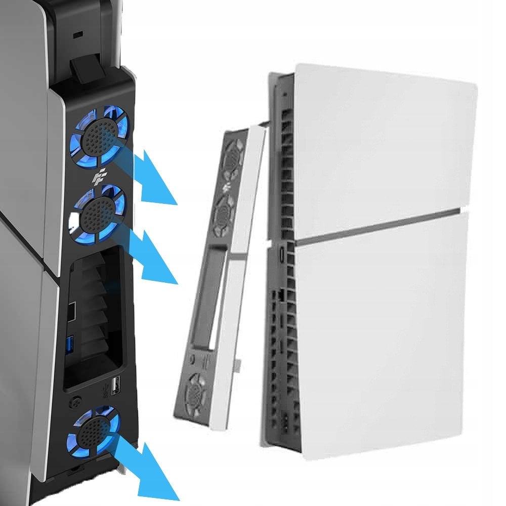 Ftohës me ventilator Flashfire P703 Ultra, 3x fan, USB, për PS5 dhe PS5 Slim