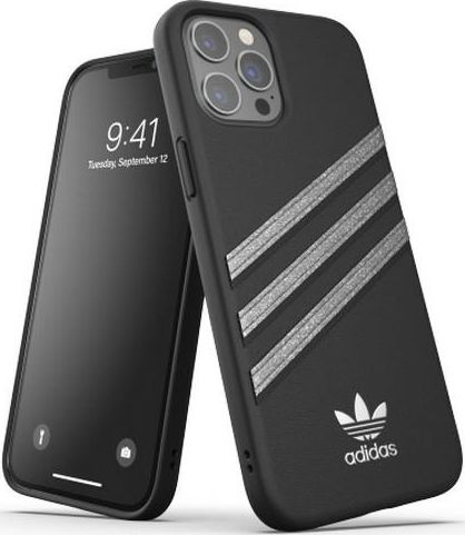 Mbrojtëse e pasme Adidas OR Molded për iPhone 12 Pro Max, e zezë