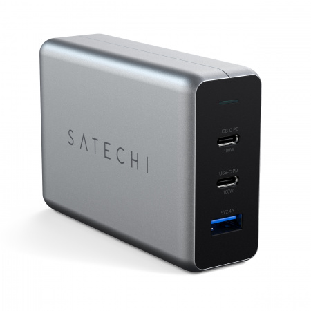 Karikues kompakt Satechi GAN USB-C PD, 100W