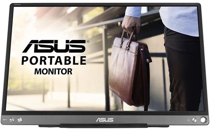 Monitor ASUS MB16ACE, 15.6" LED, Full HD, i hirtë