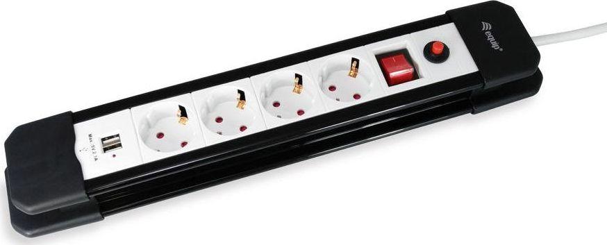 Kabëll vazhduese EQUIP 1.5m (245553), e bardhë/e zezë