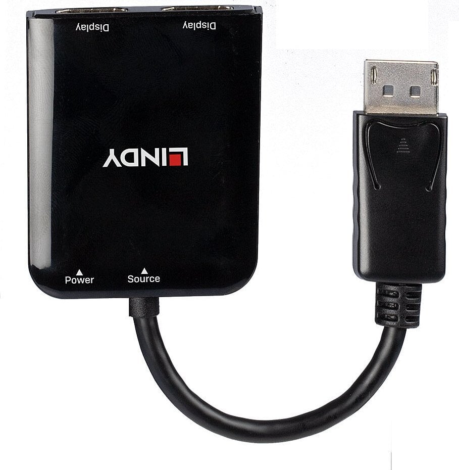 Splitter DisplayPort Lindy 2 Port MST 1.2, 4K, i zi