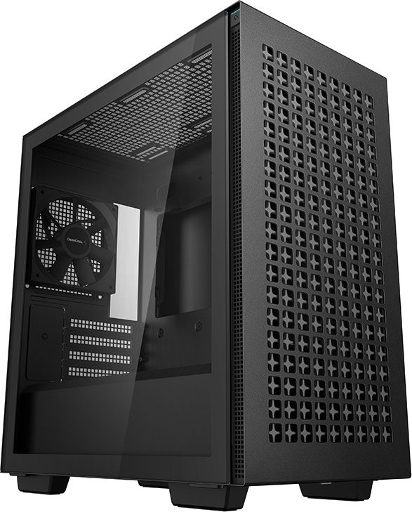Куќиште за компјутер Deepcool CH370, Црна, Midi Tower