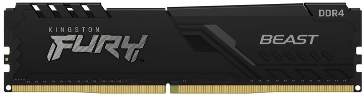 Module të memories Kingston Fury Beast Black 32GB (4x8GB) DDR4 3600 CL17