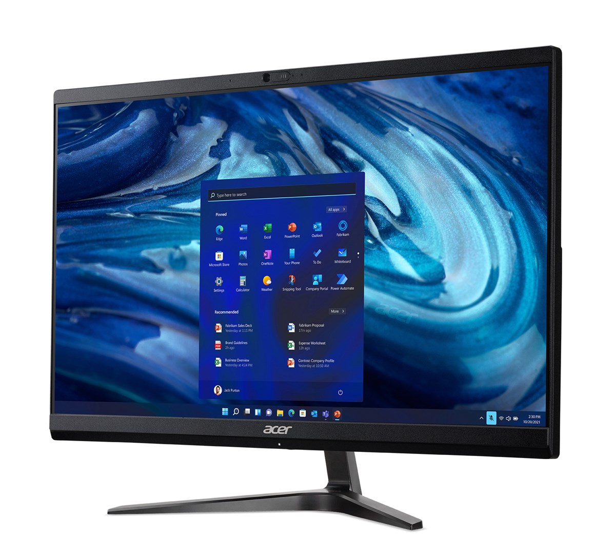 Kompjuter ACER Veriton VZ2594G, 23.8", Intel i3-1215U, 8GB DDR4, 512GB SSD, i zi