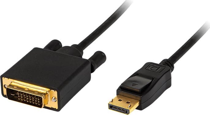 Kabllo BLOW DVI në DisplayPort, 1.8m, Full HD 1080p, e zezë