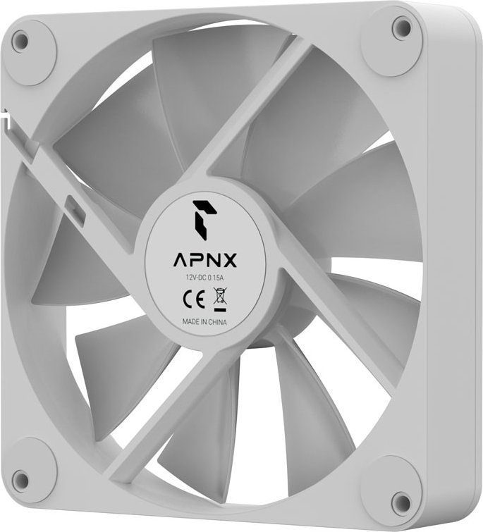 Ventilator PC APNX FP1 ARGB, 140mm, PWM, i bardhë