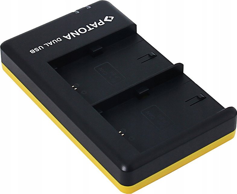 Karikues baterish PATONA Photo Dual Quick, për Sony NP-FW50, USB, i zi