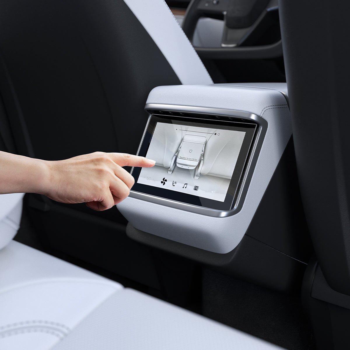 Заштита за екран Spigen Glas.TR Slim, Tesla Модел X 2022 Модел S 2021 8\", калено транспарентно стакло